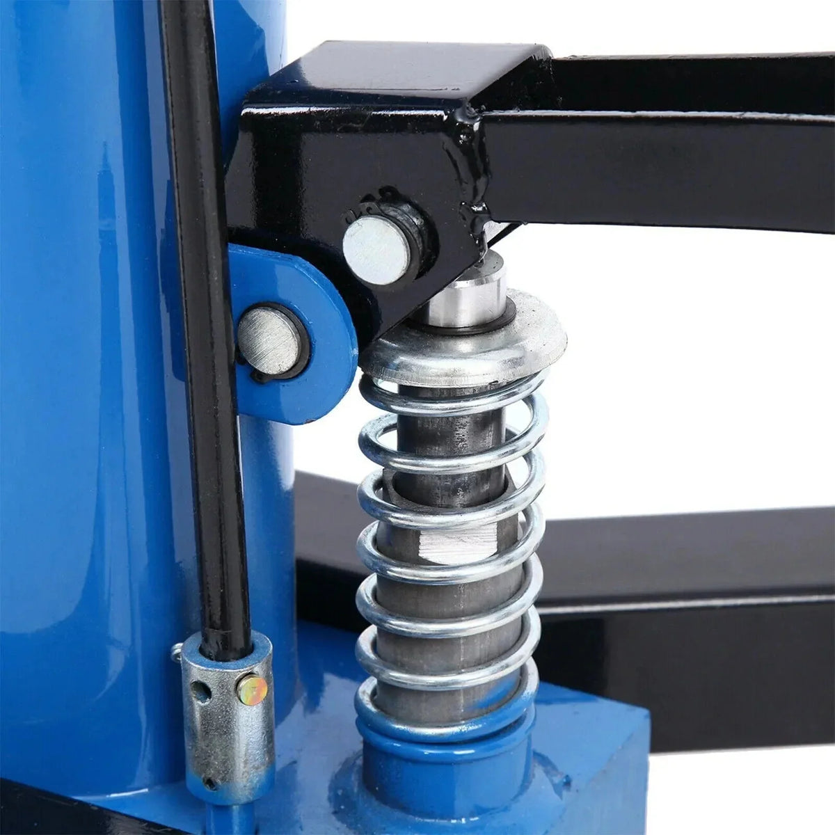 1660 Pounds Hydraulic Car Transmission Jack Vertical Lift with 360° Swivel Wheel Pedal ,Blue,33"-70"(0.75Ton) - image 6