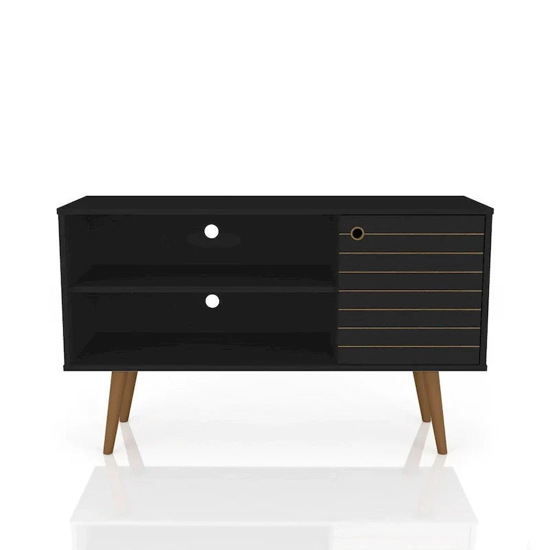 Mid-Century Modern Liberty Dual-Shelf TV Console - image 2
