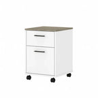 Bush Furniture Key West Mobile File Cabinet with 2 Drawers - image 31