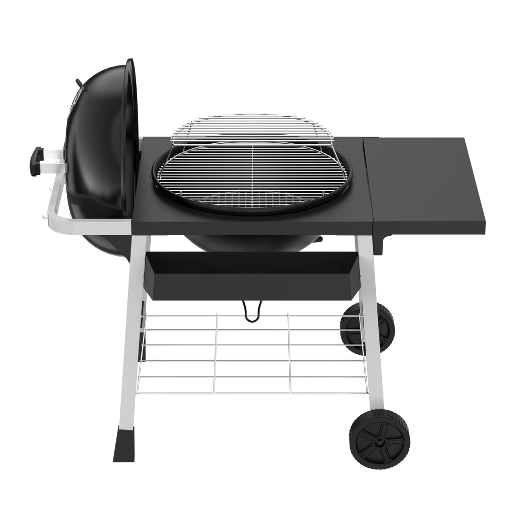 Expert Grill Kettle Cart with Pizza Accessories and Warming Rack - image 5