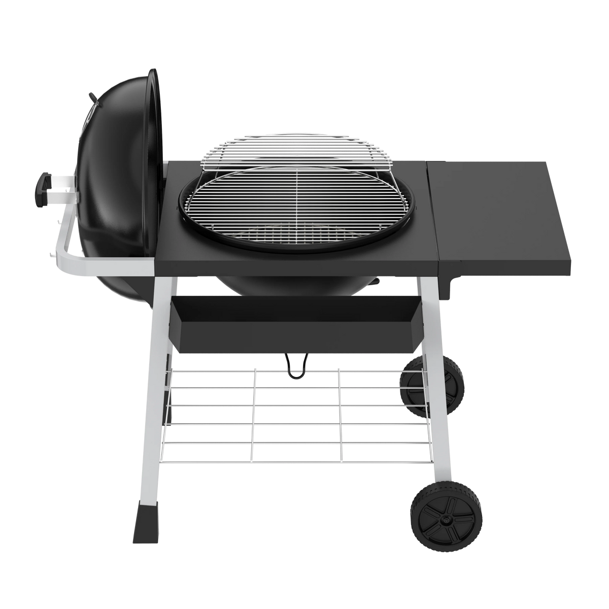 Expert Grill Kettle Cart with Pizza Accessories and Warming Rack - image 5