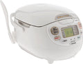 Zojirushi, Made in Japan Neuro Fuzzy Rice Cooker, 5.5-Cup, Premium White - image 1