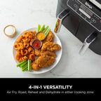 Ninja® Foodi® 4-in-1, 8-qt., 2-Basket Air Fryer with DualZone™ Technology - image 5