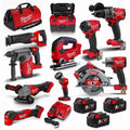 MILWAUKEE 18V FUEL™ 11 Piece 3 x 5.0Ah Combo Kit M18FPP11A3503B - image 2