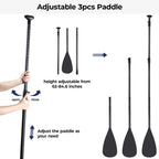 streakboard 11FT Inflatable Stand Up Paddle Board SUP Surfing Boards No Slip Deck, 6'' Thick with Backpack - image 3