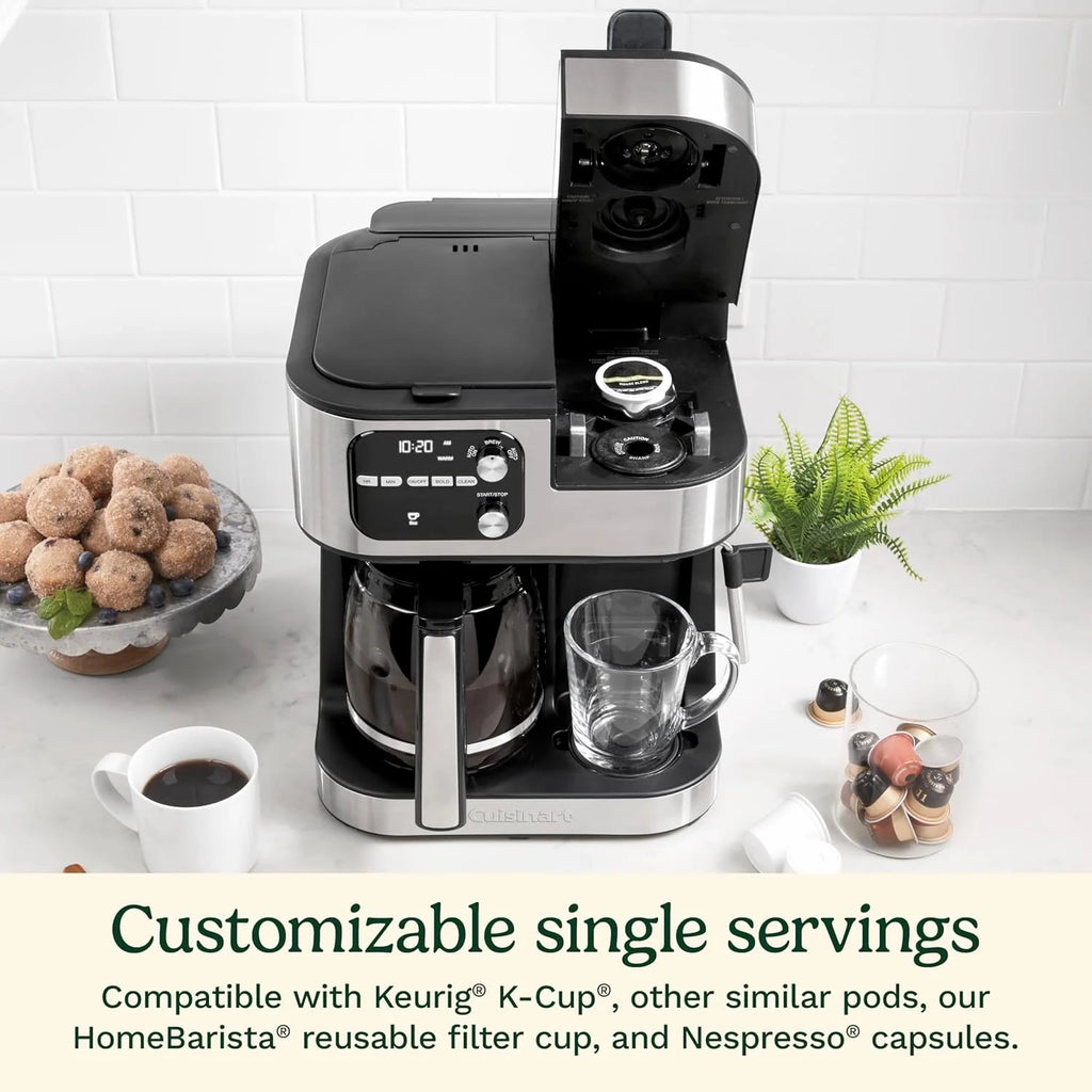 Coffeemaker 4-In-1 Coffee Center Barista Machine - image 5