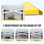 EAGLE PEAK 5x5 Pop up Canopy Tent Instant Outdoor Canopy Easy Set - up Straight Leg Folding Shelter（blue） - image 34