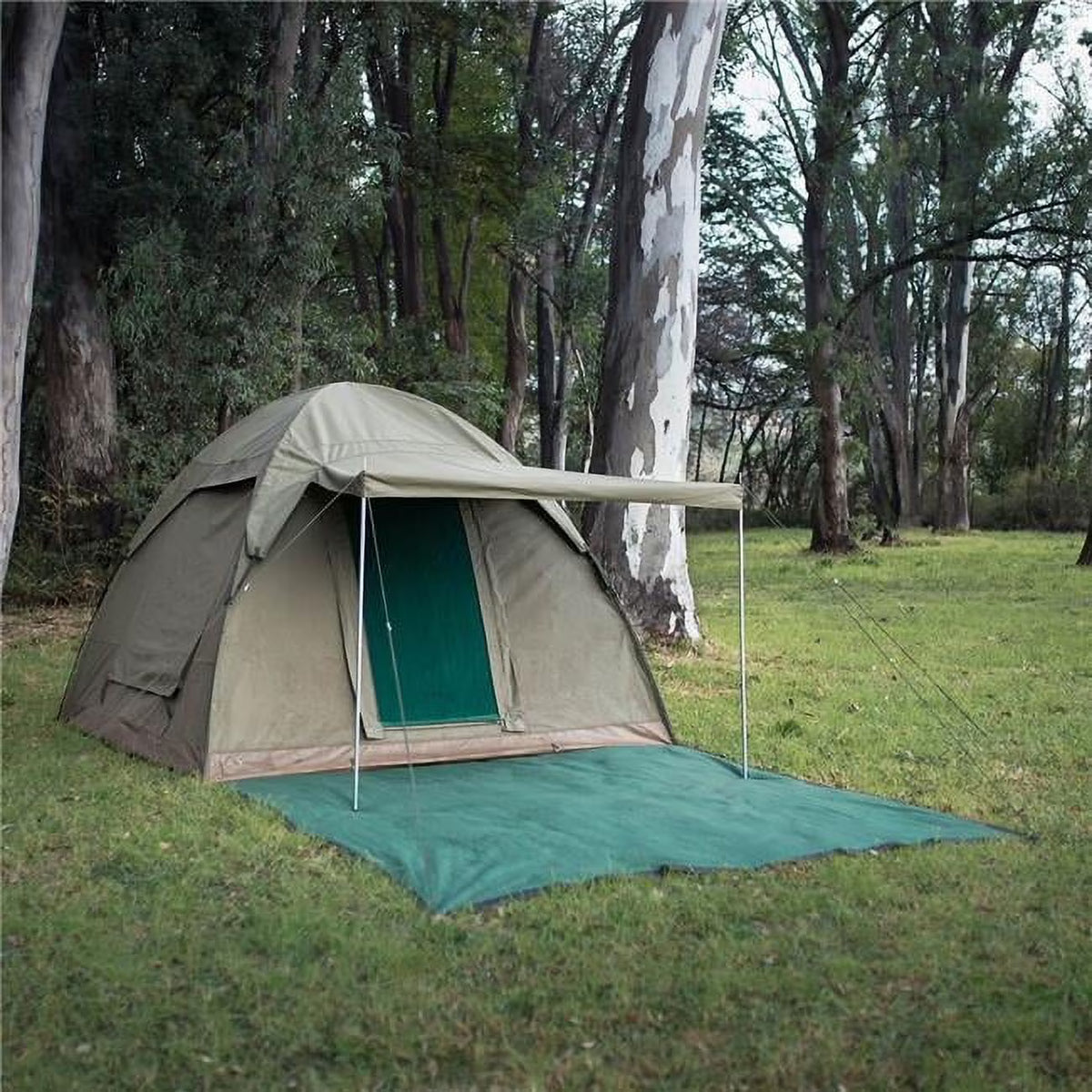 Alpha Kilo 4000 Canvas 6 Person Bow Tent, Camping Tent - image 1
