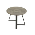 iNSPIRE Q Modern Jurmala Glossy Sintered Stone Tables with Grey Metal Base - image 11