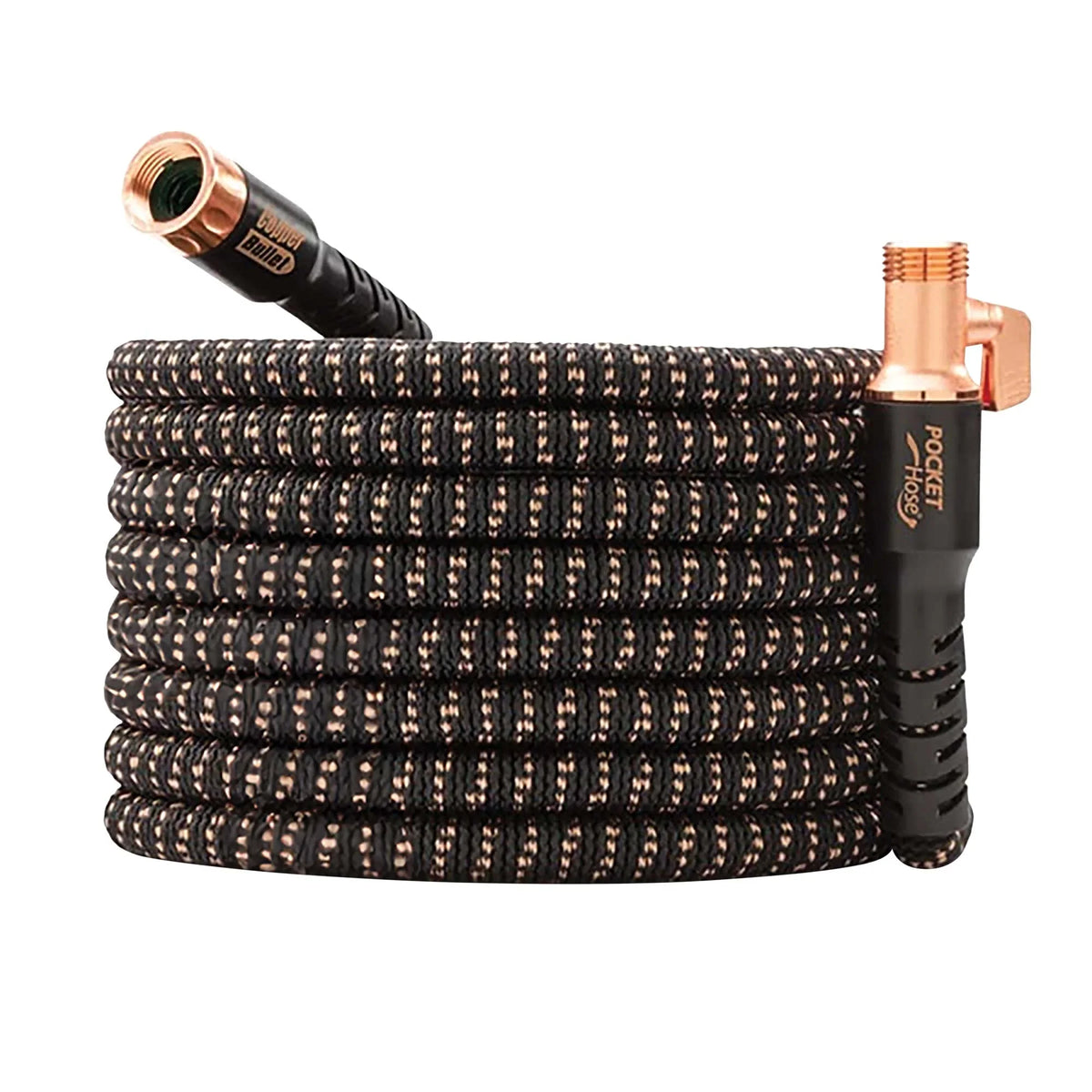 Copper Bullet by Pocket Hose, 3/4" Ultra - Light x 100 Ft Expandable Garden Hose with Spray Nozzle - image 4