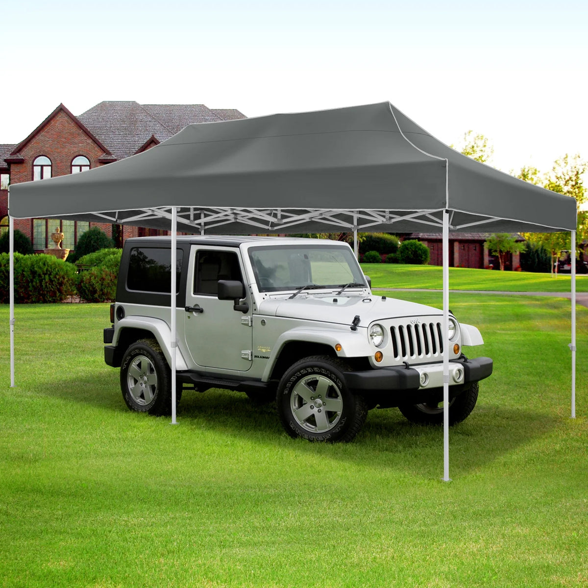HOTEEL 10x15 Heavy Duty Canopy Tent ,Pop up Canopy for Parties Wedding,Commercial Easy up Gazebo with Roller Bag,UV 50+ &,White - image 43