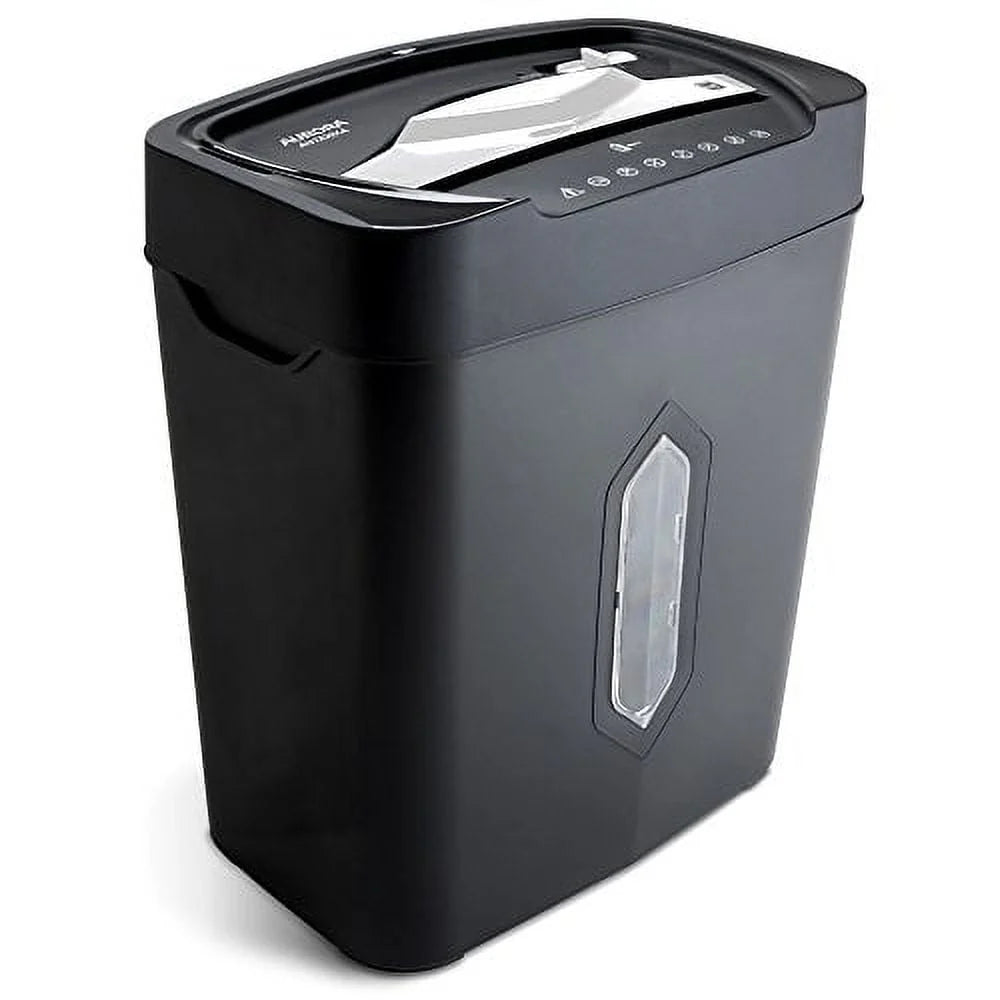 Aurora GB AU1230XA 12 - Sheet Anti - Jam Crosscut Paper and Credit Card Shredder with 5.2 - Gallon Wastebasket - image 4