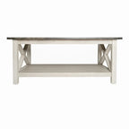 Classic Solid Wood Farmhouse Coffee Table - image 32
