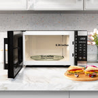 Hamilton Beach 1.6 cu ft Sensor Cook Countertop Microwave Oven in Stainless Steel - image 5