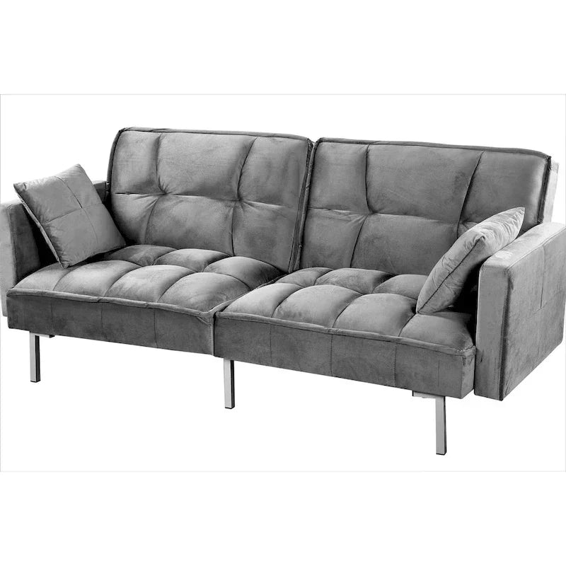 Bernal 75.6-Inch Velvet Sleeper Sofa Bed - image 18