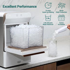 V2.0 Countertop Nugget Ice Maker / Self Cleaning Pellet Ice Maker / Open and Pour Refill / Stainless Steel Housing / - image 3