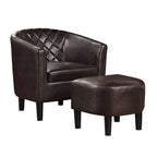 Convenience Concepts Roosevelt Accent Chair with Ottoman - Stylish Seating Solution - image 10