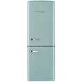 Unique Classic Retro 21.6 in. 7 Cu. ft. Retro Bottom Freezer Refrigerator in Ocean Mist Turquoise, Energy Star - image 1