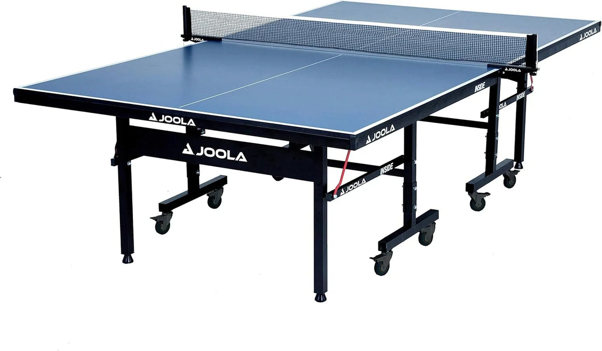 Professional MDF Indoor Table Tennis Table with Quick-Clamp Net and Playback Mode - image 1