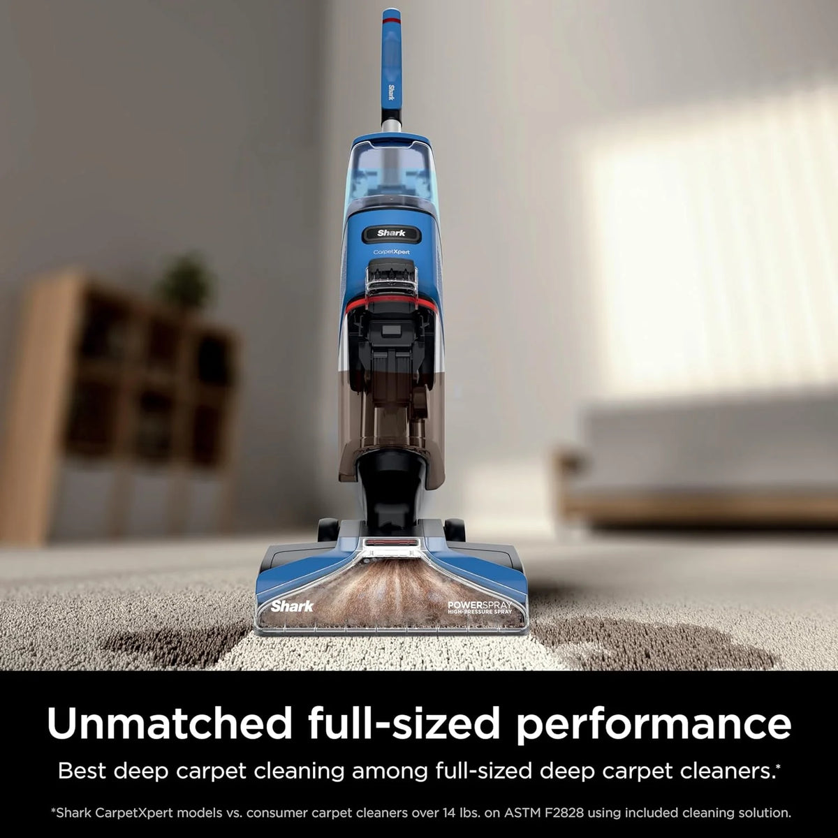 Shark CarpetXpert EX201 Carpet Cleaner, Cyan – Deep Cleaning with StainStriker, Perfect for Pets, Includes Spot & Stain Remover Tools - image 10