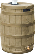 50-Gallon Outdoor Plastic Rain Barrel - image 1