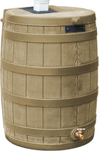 50-Gallon Outdoor Plastic Rain Barrel - image 1