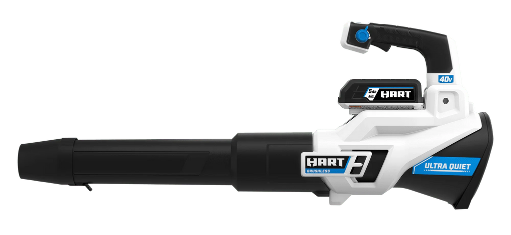 HART 40-Volt Cordless SUPERCHARGE Brushless 650 CFM Blower (1) 5.0 Ah Lithium Ion Battery - image 2