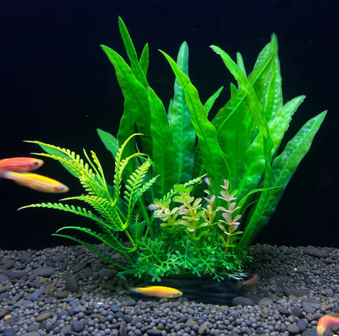 Fish Tank Decoration Artificial Aquarium Plant Plastic Water Plant - image 6