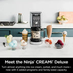 Ninja NC301 CREAMi Ice Cream Maker, for Gelato, Mix-ins, Milkshakes, Sorbet, Smoothie Bowls & More, 7 One-Touch Programs, with (2) Pint Containers & Lids, Compact Size, Perfect for Kids, Silver - image 31