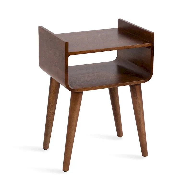 Kate and Laurel Quilby Wooden Side Table - 18 x 14 x 27 Inches - image 2