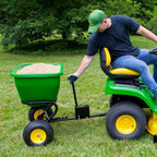 2025 175 lb Tow-Behind Broadcast Spreader, Rustproof Poly Hopper, Universal Fit - image 8