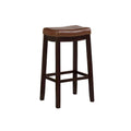 Linon Willamette Espresso & Cognac Bar Stool - image 1