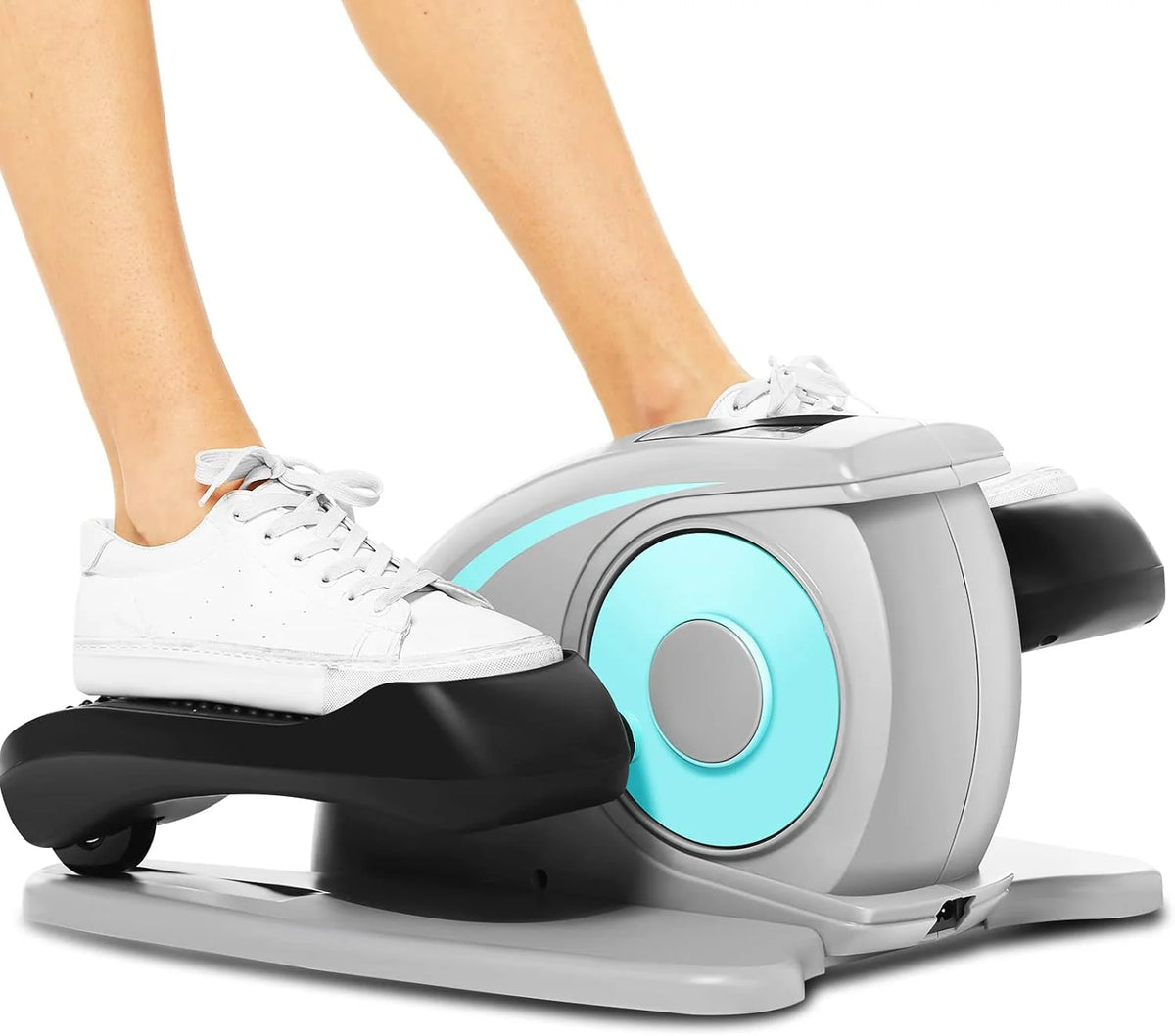 Under Desk Elliptical, Electric Ellipse Leg Exerciser While Sitting for Seniors Adults, Quiet Portable Motorized Seated Foot Pedal Exerciser with Remote Control for Home Office Use - image 22