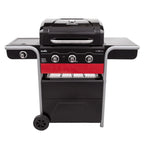 Gas2Coal 3-Burner LP Gas & Charcoal Outdoor Combination Grill - image 1