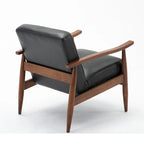 Greyson Living Anna Faux Leather Accent Chair with Wood Base - image 8