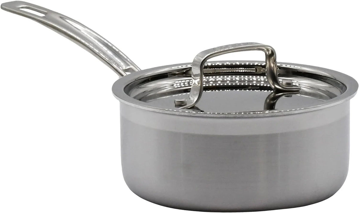 MultiClad Pro Stainless-Steel Cookware 13-Piece Cookware Set, Silver - image 14