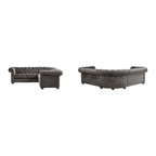 Gdansk 5-Person L-Shaped Chesterfield Sectional Sofa - image 5