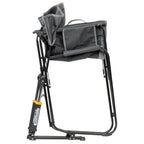 GCI Outdoor Freestyle Rocker XL Oversized Foldable Rocking Camp Chair, Pewter - image 8