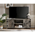 Rustic Farmhouse Barndoor TV Stand - Entertainment Center for TVs up to 70 Inches - image 33