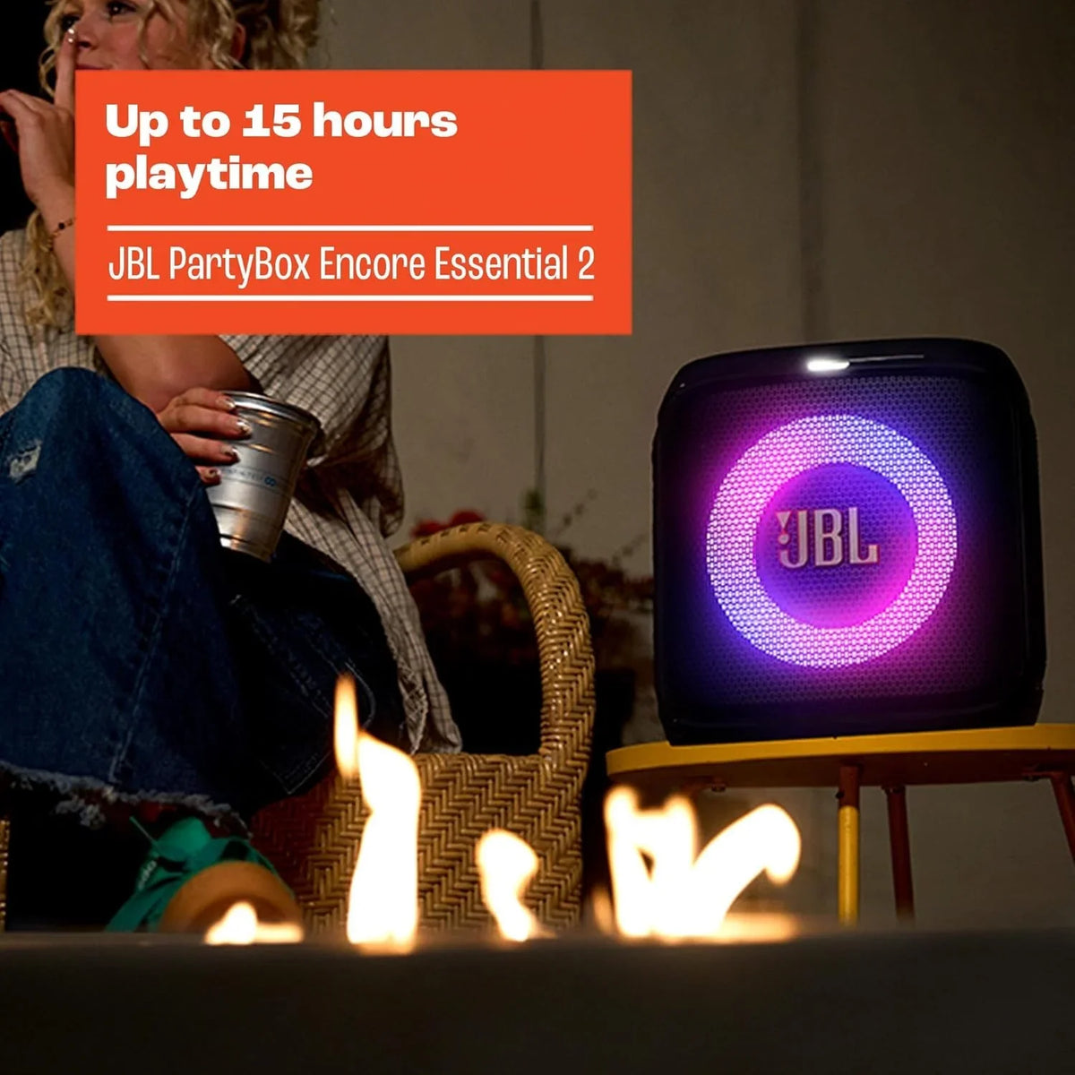 PartyBox Encore Essential 2, portable speaker, 15 hours playback time, IPX4 - image 5