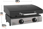 Blackstone 1666 22” Tabletop Griddle with Stainless Steel Faceplate, Powder Coated Steel, Black - image 17
