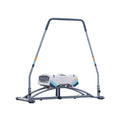 Aeroski 2.0 Ski Fitness Workout Machine with Recoil Spring Resistance Gray - image 1