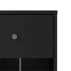 Pemberly Row 3PC Engineered Wood Dresser and Nightstands Bedroom Set in Black - image 14
