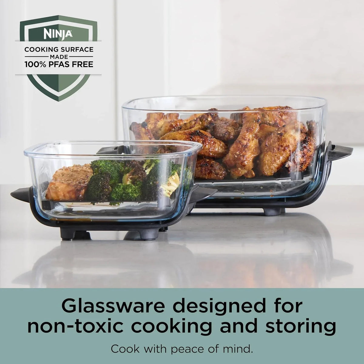 Ninja Crispi 4-in-1 Portable Glass Air Fryer Cooking System - image 60