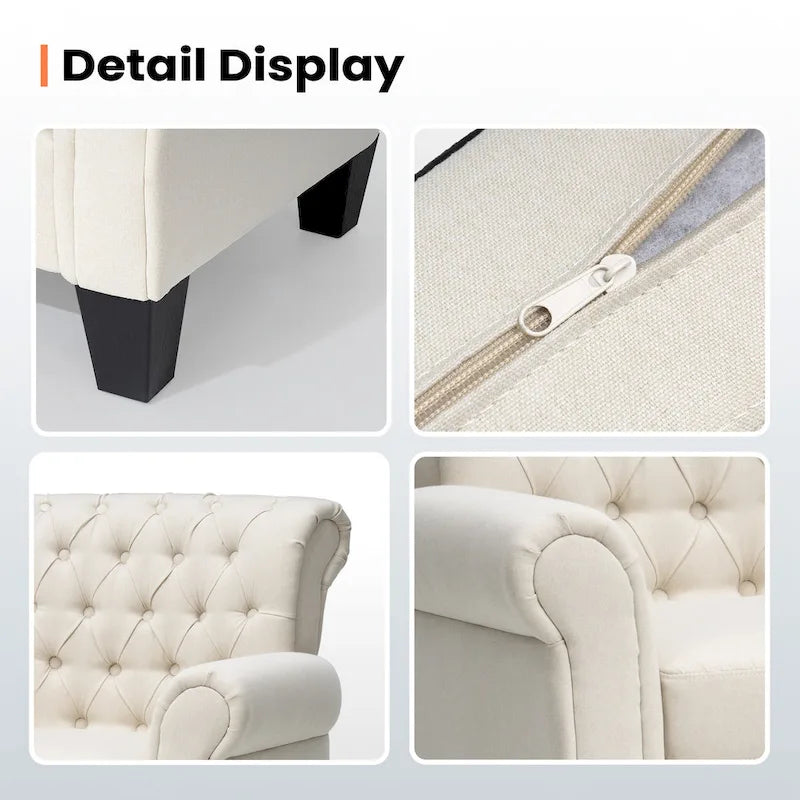 Pellebant Contemporary Club Armchair - Stylish Accent Chair for Living Room - image 25