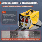 Vehicle Panel Spot Puller Dent Spotter 110V, 3500A Spot Dent Puller Welder, 3KW Car Body Stud Welding Machine Multispot Bonnet Door Repair Tool Kit - image 11