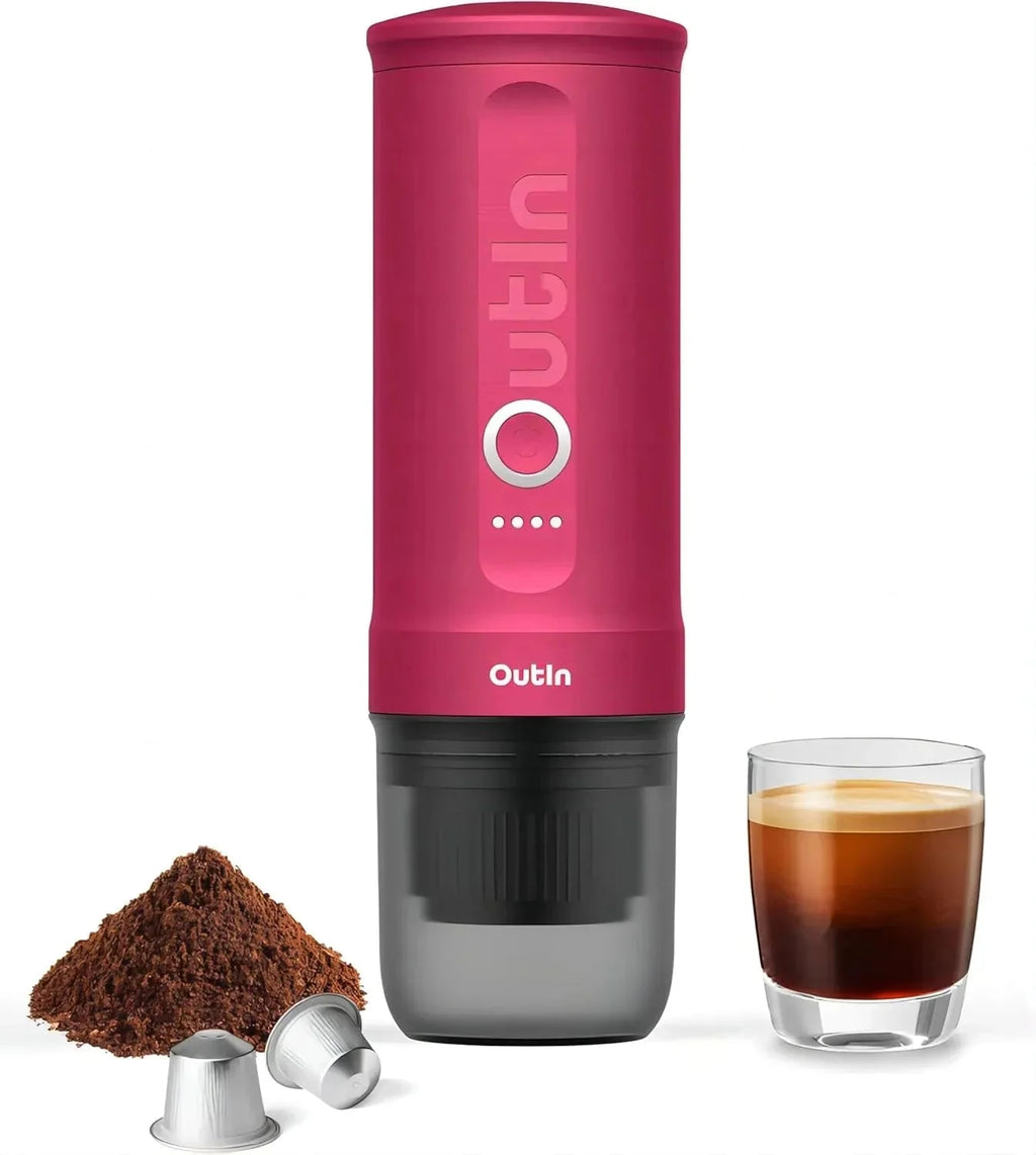 Nano Portable Electric Espresso Machine, Travel Coffee Maker for Camping, Car Coffee Maker Self-Heating with USB-C, With Ground Coffee & NS Capsule for RV, Hiking, Office - image 18