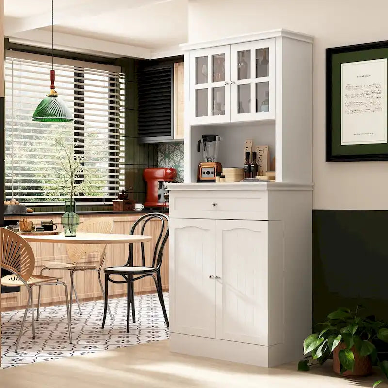 Spacious Kitchen Cabinet with Microwave Space - 30W x 69.3H - image 27