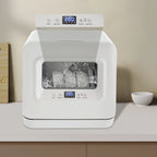 Counter Top Dishwashe, Portable Countertop Dishwashers, Mini Dishwasher 3-in-1 Cups Dishwasher - image 3