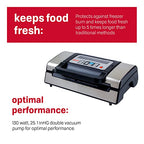Nesco Deluxe Food VS-12 Vacuum Sealer, 130 Watts, Kit Bags & Viewing Lid - image 5